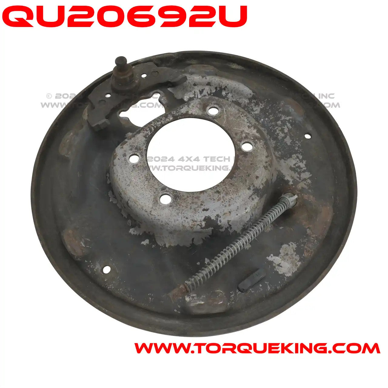 QU20692U 8.8 Right Backing Plate