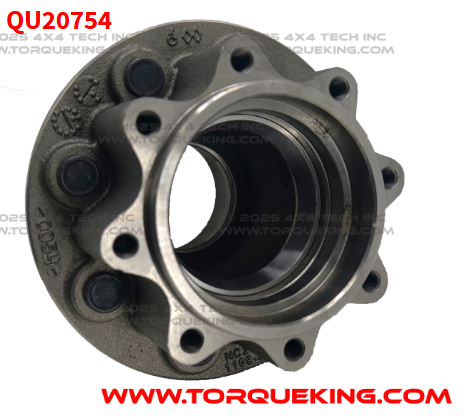 QU20754 Rear Wheel Hub for 05-18 E350, 05-17 E450 DRW Dana 70