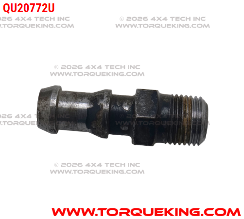QU20772U Used Front Differential Vent Fitting for Ford Super Duty Trucks Torque King 4x4