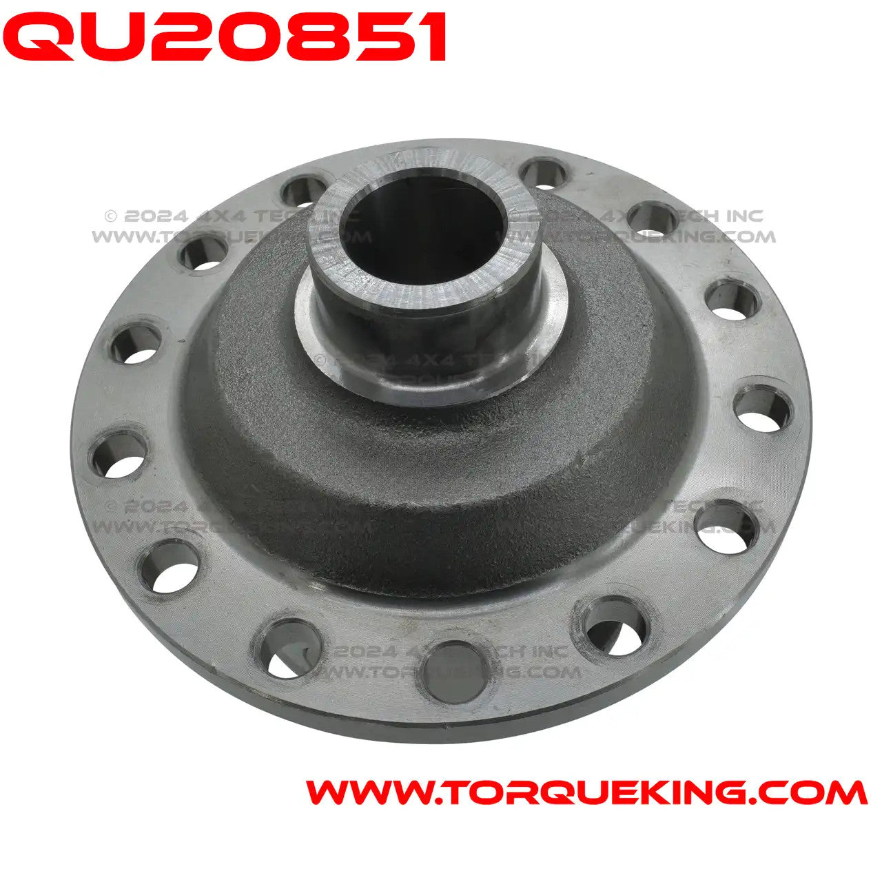 QU20851 4.10 & Up Loaded Open Rear Diff Carrier for M300 DRW, 37 Spline Torque King 4x4