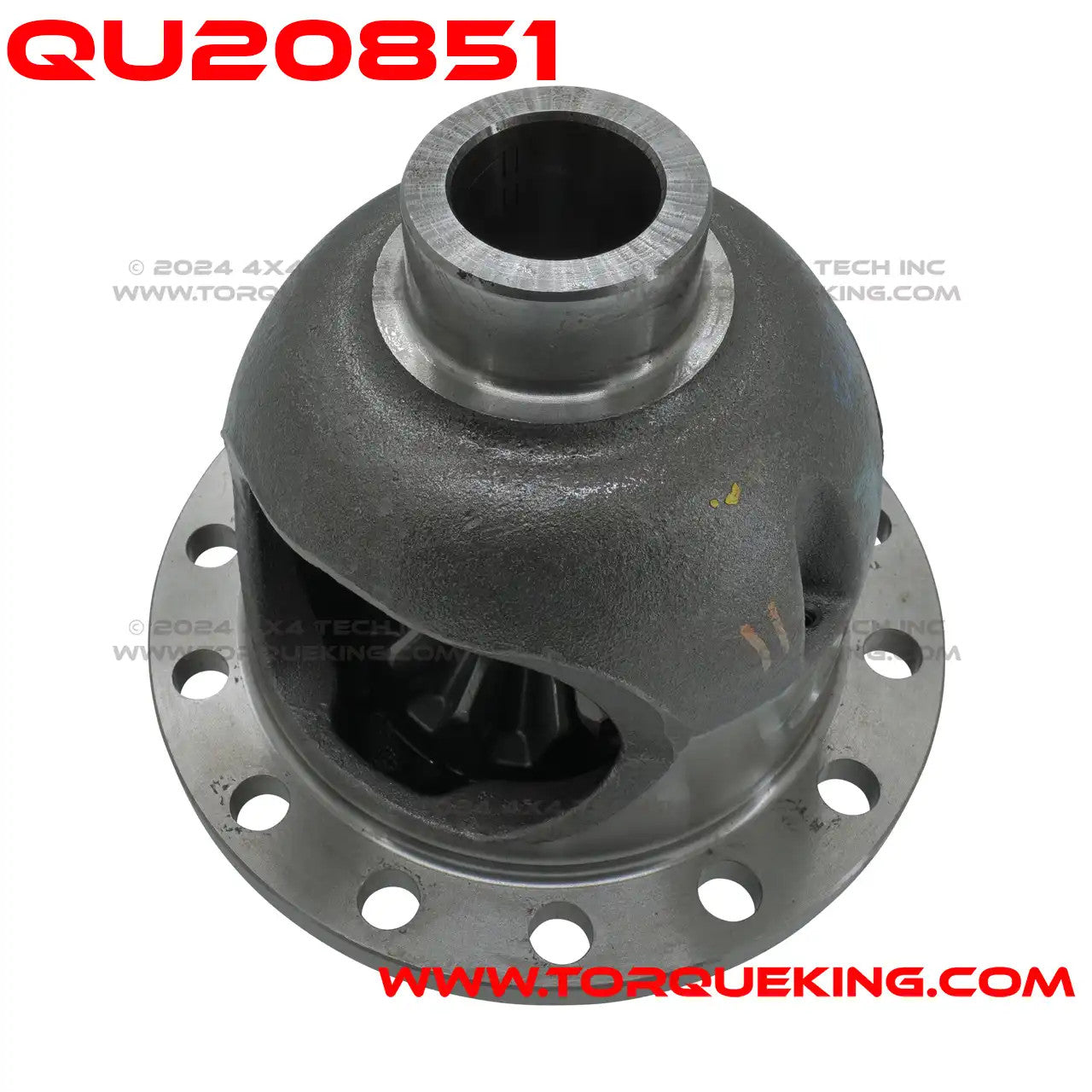 QU20851 4.10 & Up Loaded Open Rear Diff Carrier for M300 DRW, 37 Spline Torque King 4x4
