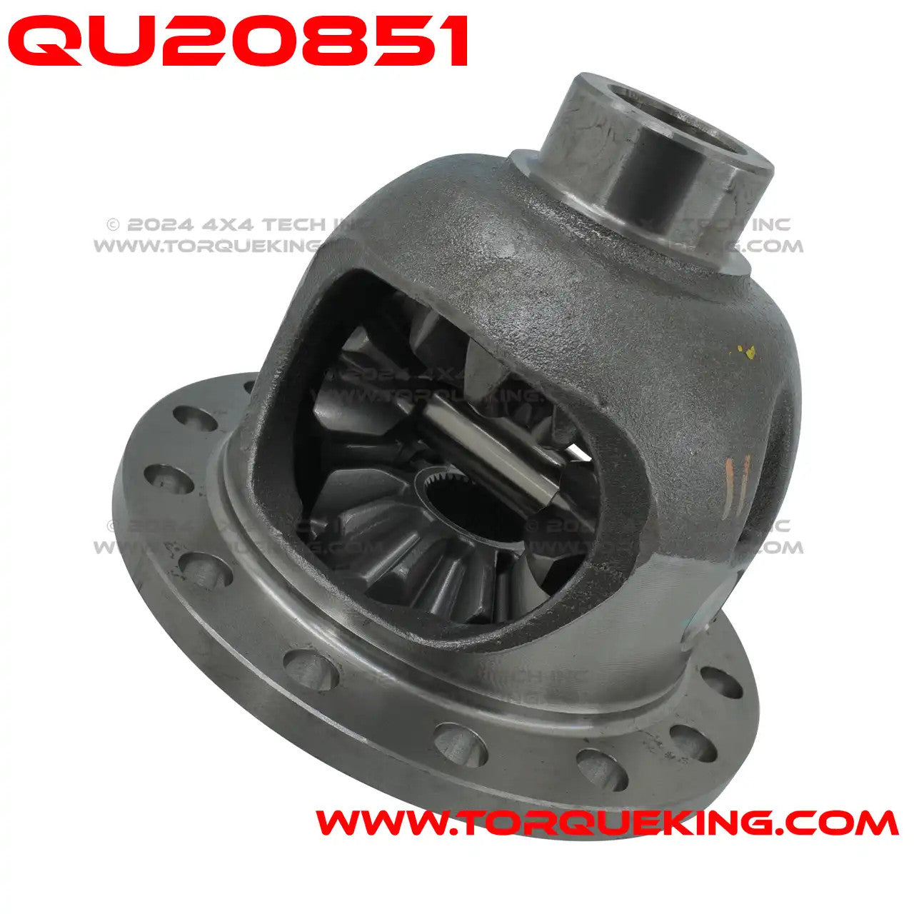 QU20851 4.10 & Up Loaded Open Rear Diff Carrier for M300 DRW, 37 Spline Torque King 4x4