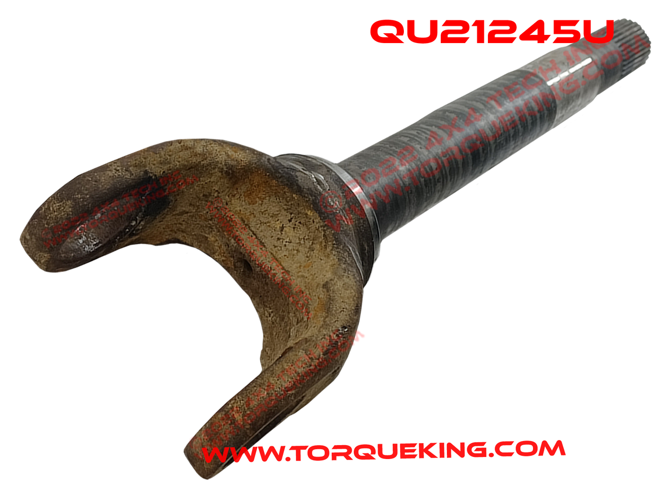 QU21245U Used Left Inner Axle Shaft for 05-16 F250, F350 Super 60 Front Torque King 4x4
