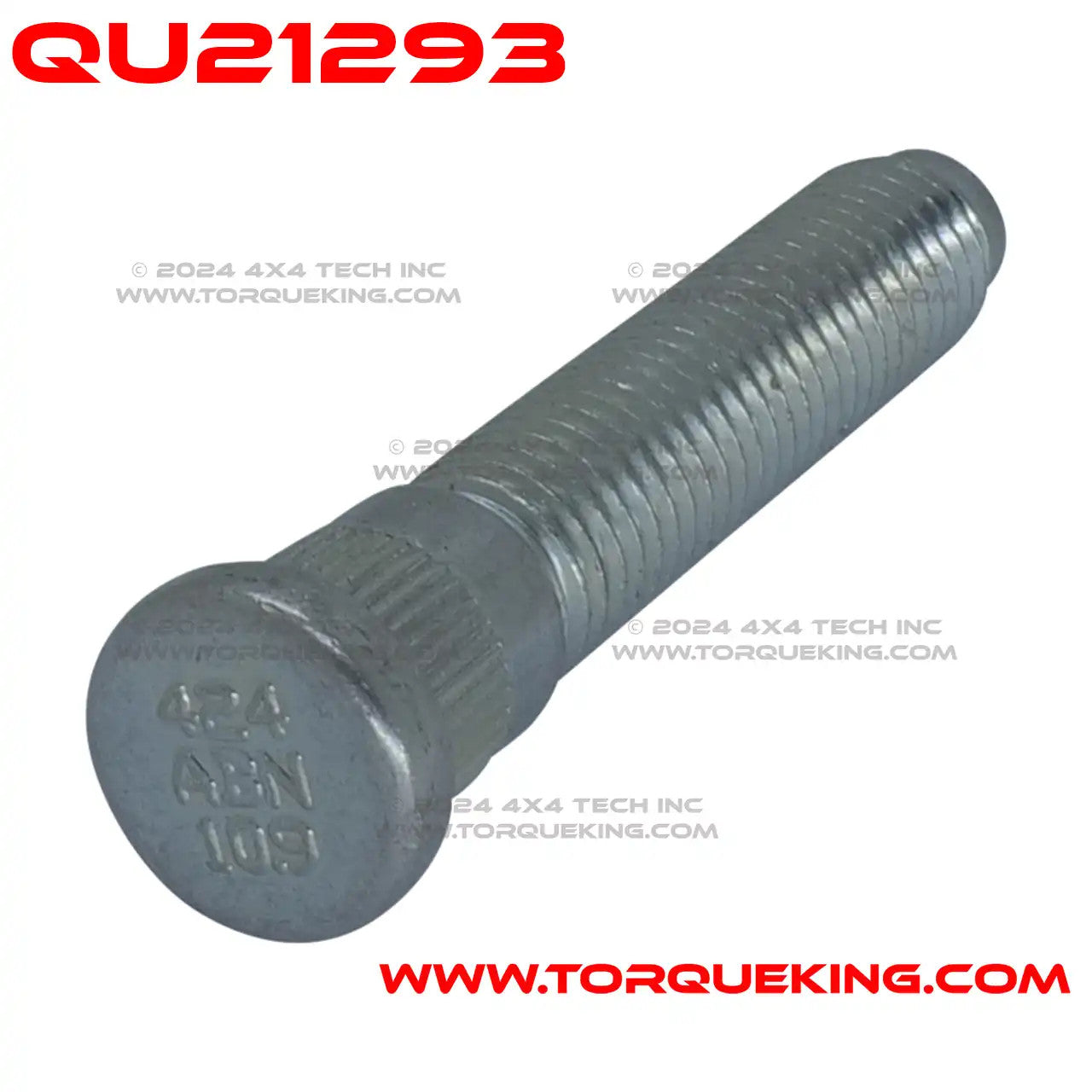 QU21293 14mm Coarse Thread Wheel Stud