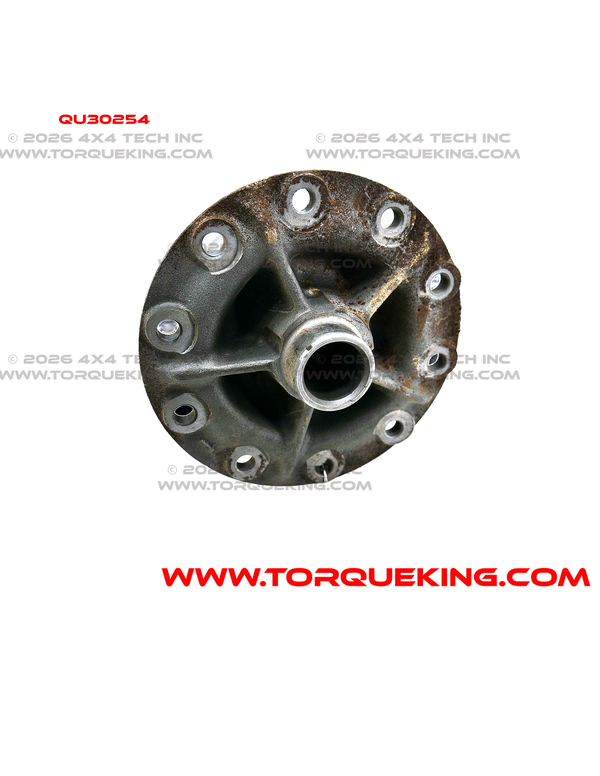 QU30254U Used 28 Spline Loaded Differential Carrier for GM 10 Bolt