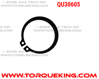 QU30605 Rear Output Bearing Snap Ring for 31-Spline Rear Output Shafts Torque King 4x4
