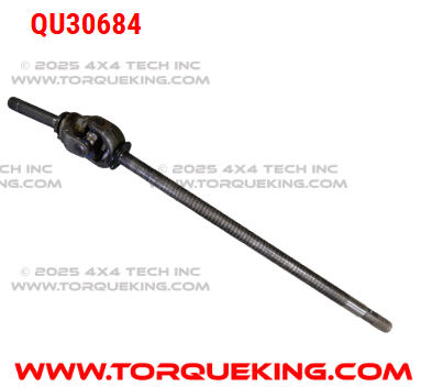QU30684 Right Front Axle Assembly 2018-up International and GM Super 60