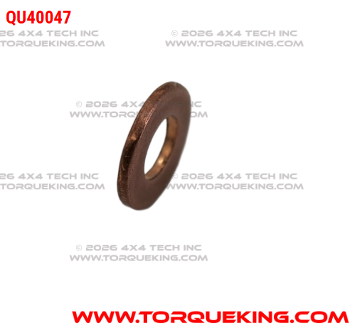 QU40047 Copper Hub Sealing Washer for Spicer Spline Mount Hub Locks