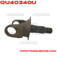 QU40340U USED Dodge Dana 60 Front Outer Axle Shaft with Slinger