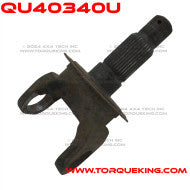 QU40340U USED Dodge Dana 60 Front Outer Axle Shaft with Slinger
