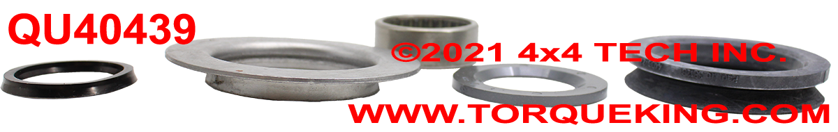QU40439 Spindle Bearing & Seal Kit for 84-92 Dana 44, Dana 35 IFS Torque King 4x4