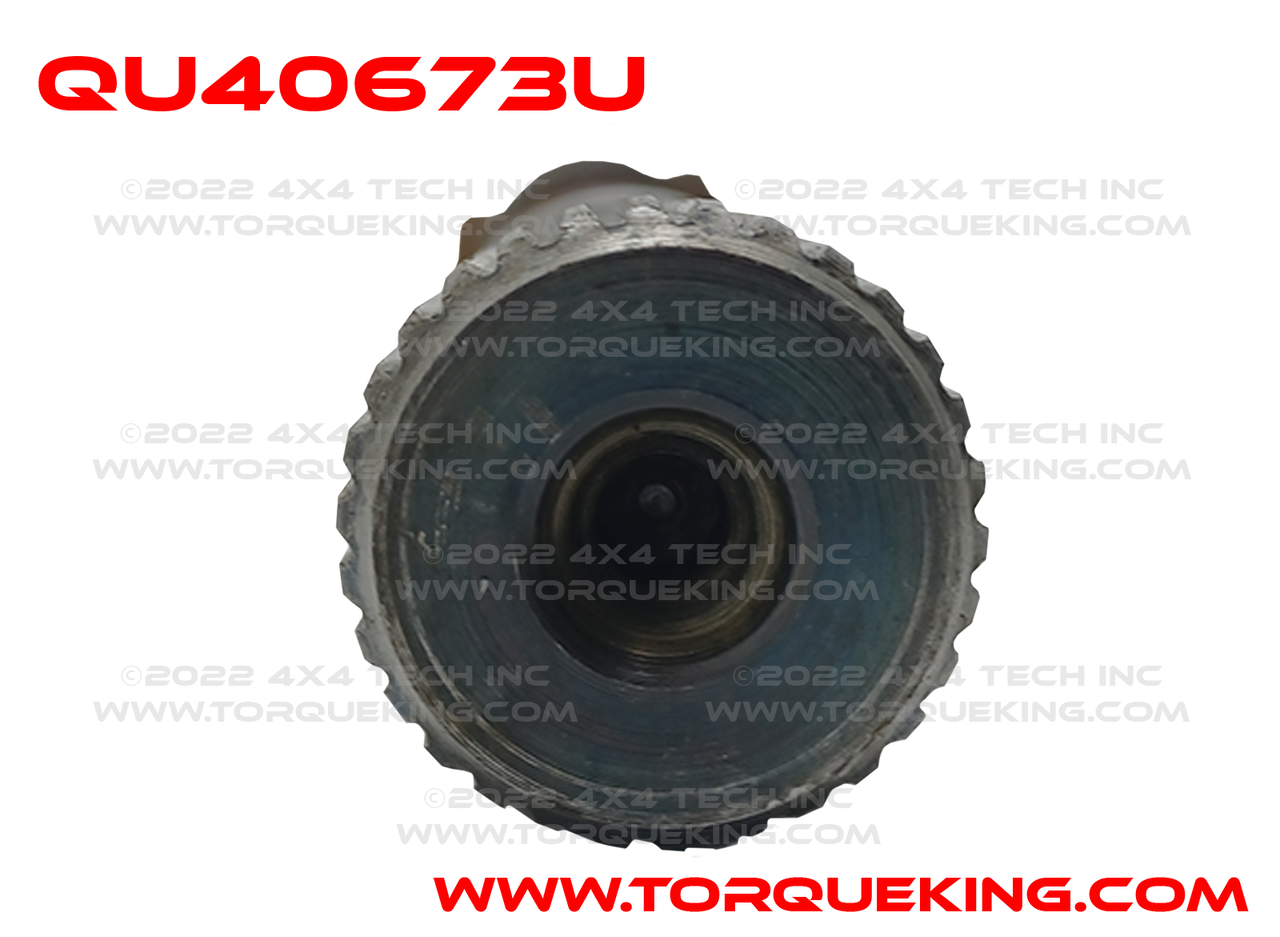 QU40673U USED 30 Spline Left Inner Axle Shaft for 1973-1979 Ford 1/2 Ton Torque King 4x4