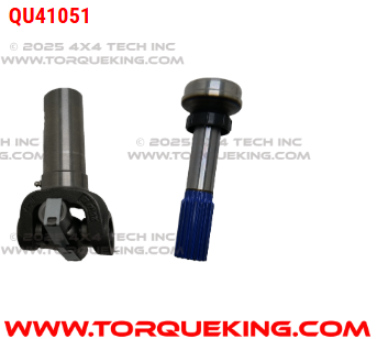 QU41051 Unfinished Non-Greaseable Ford Front CV Shaft Assembly