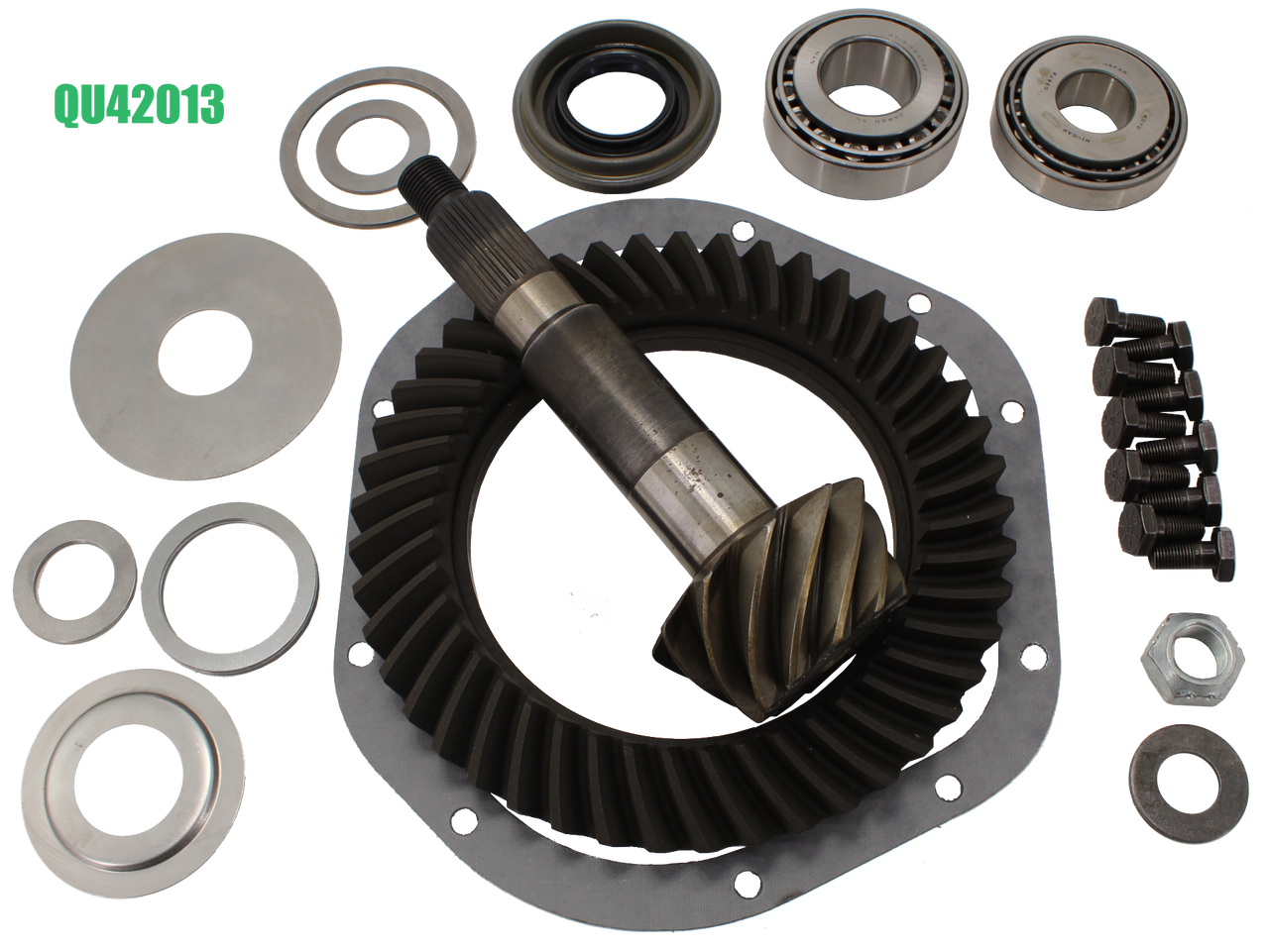 QU42013 4.09 Ratio Reverse Spiral Ring and Pinion Kit Torque King 4x4