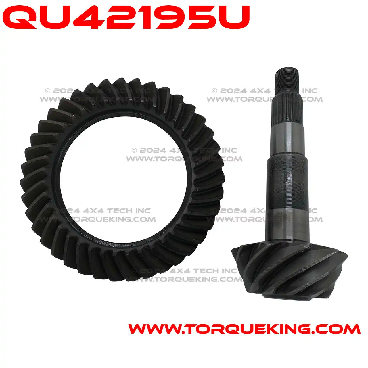 QU42195U Used 3.55 Ratio Ring & Pinion Set for some Dana 35IFS Torque King 4x4