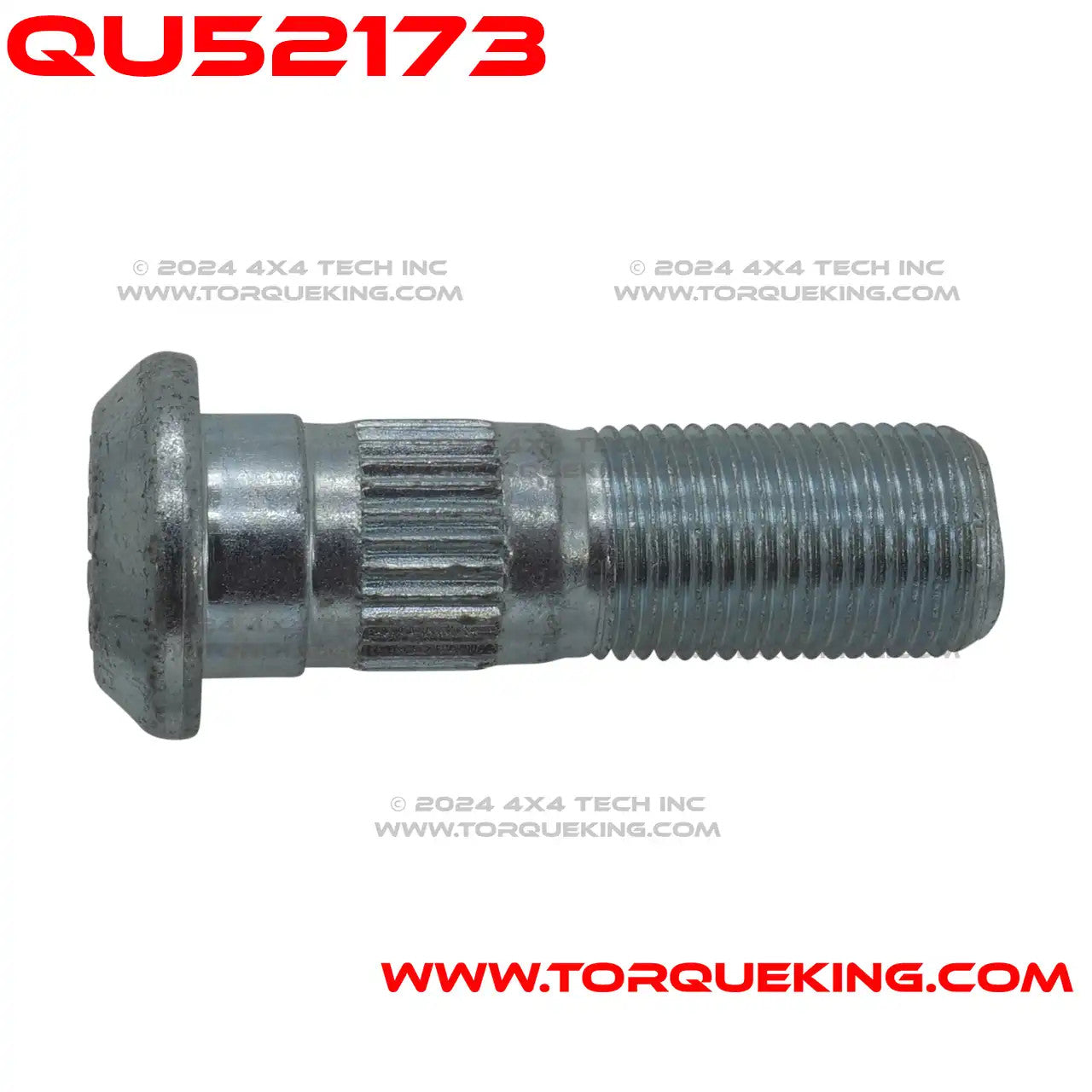 QU52173 5/8-18 SRW Rear Wheel Stud for 1972-1989 Dodge Dana 70 Rear Axles Torque King 4x4