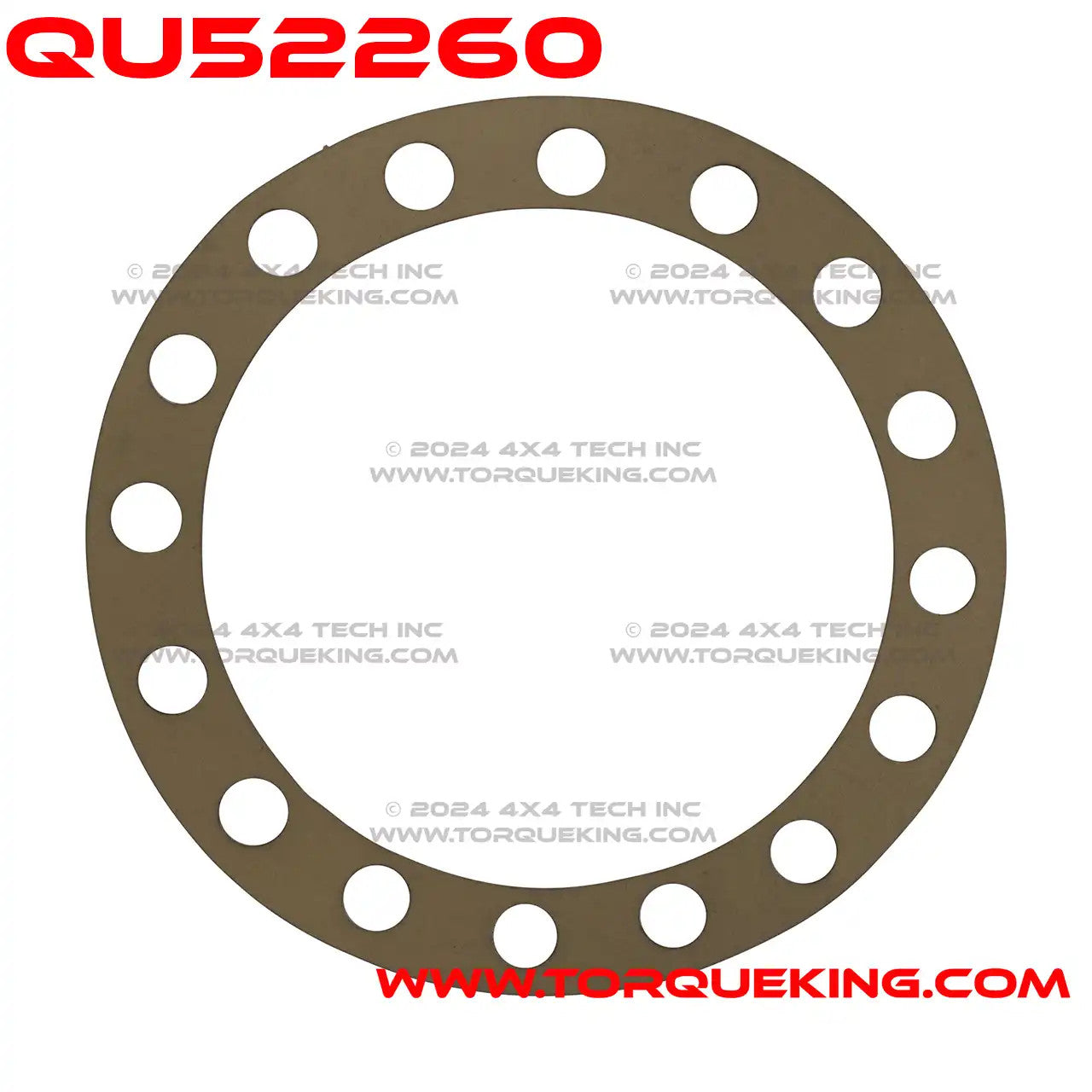 QU52260 16 Bolt Hub Gasket Torque King 4x4