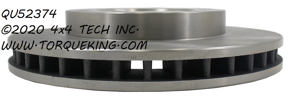 QU52374 6 Bolt Front Brake Rotor for Chevy, GMC, Jeep 1/2 Tons Torque King 4x4