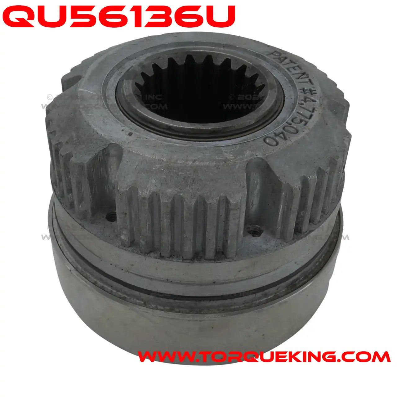 QU56136U Used 1/2 Ton Dualmatic Spline Mount Hub Set