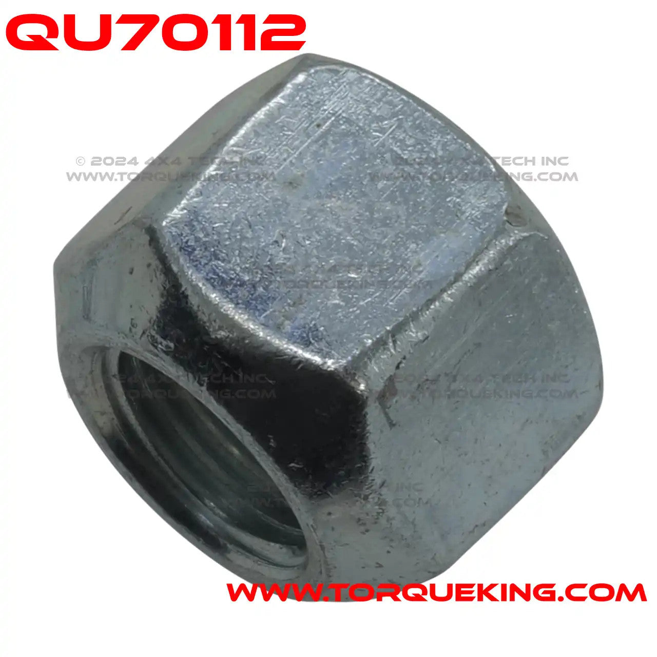 QU70112 1/2" RH Wheel Lug Nut x 13/16" Hex