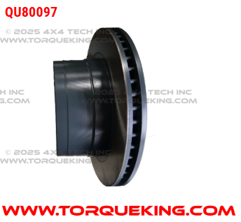 QU80097 2003-2008 Dodge Rear Brake Drum Rotor for AAM Rear Axles