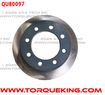 QU80097 2003-2008 Dodge Rear Brake Drum Rotor for AAM Rear Axles