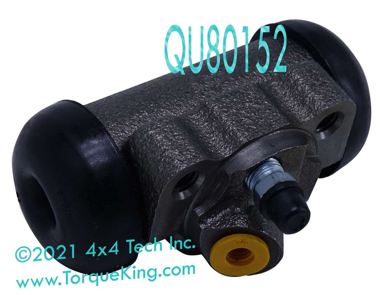 QU80152 1-1/16" Left Front Wheel Cylinder for vintage Ford, IHC, Studebaker Torque King 4x4