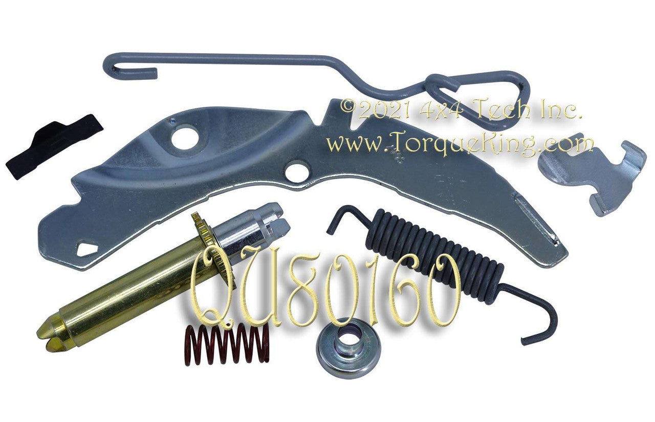 QU80160 Left Self Adjuster Kit for many 65-75 GM 11" Self-Adjusting Brakes Torque King 4x4