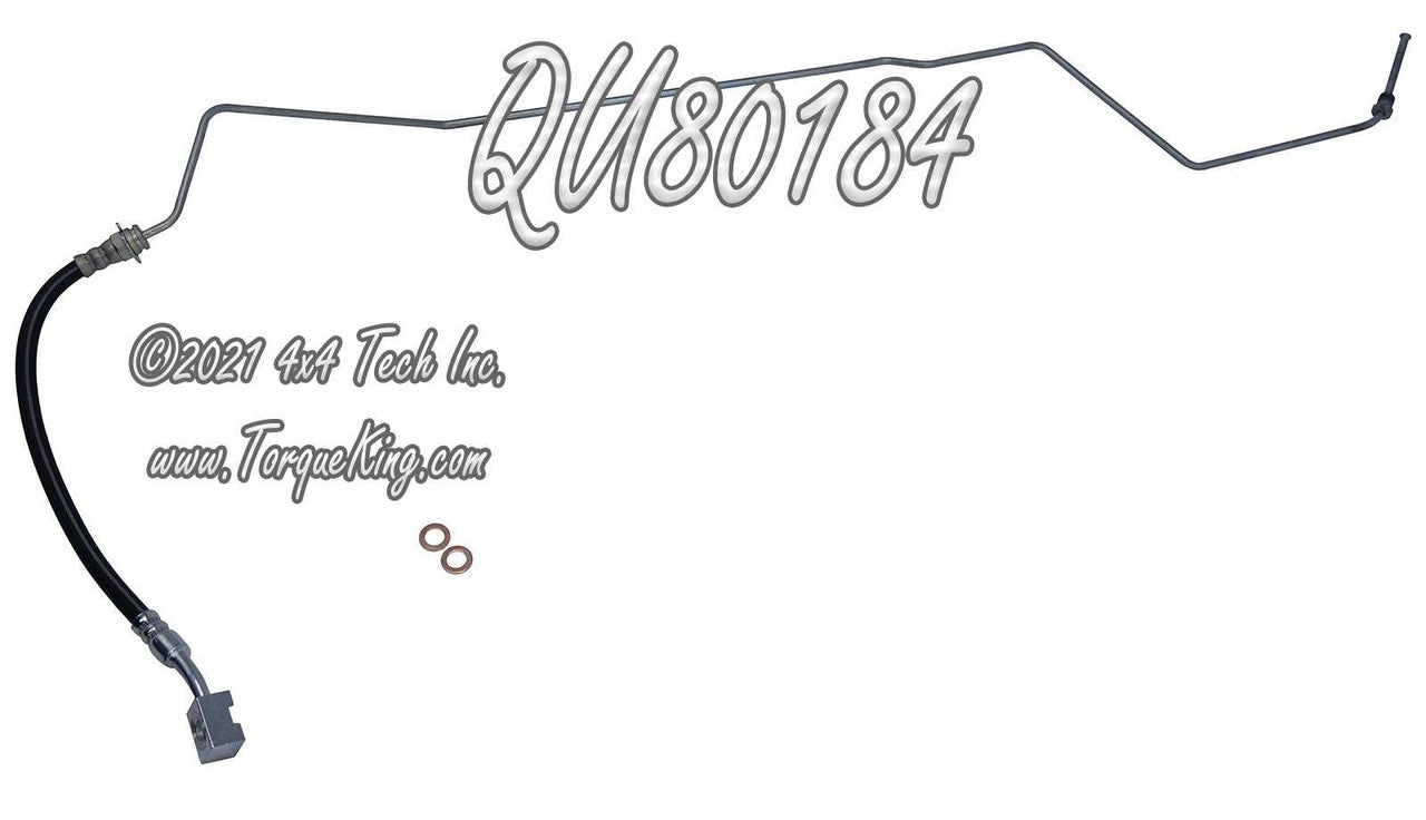 QU80184 Right Front Brake Hose 1978-1979 F150 Trucks Torque King 4x4