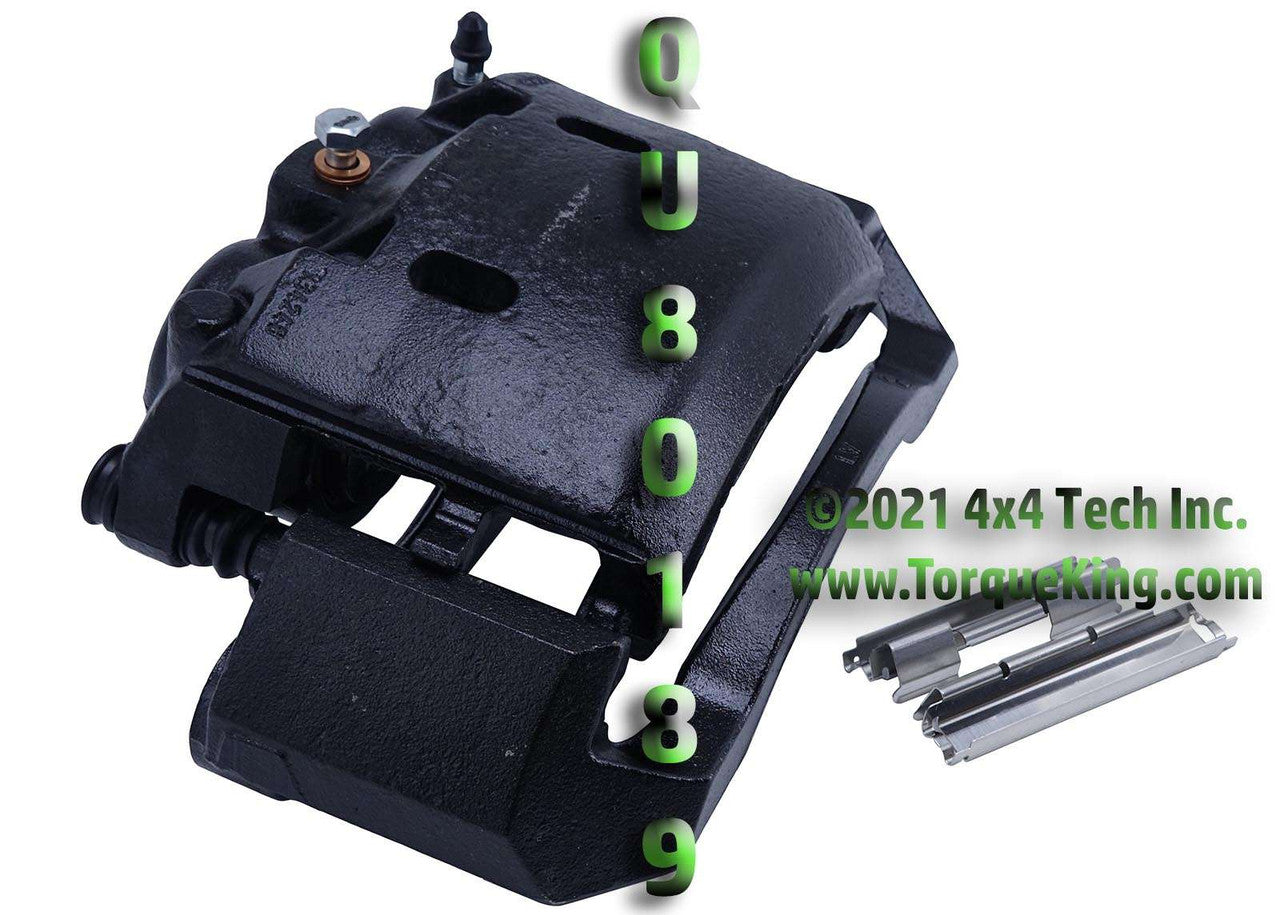 QU80189 Reman Right Front Disc Brake Caliper Assembly for 00-02 Ram Torque King 4x4
