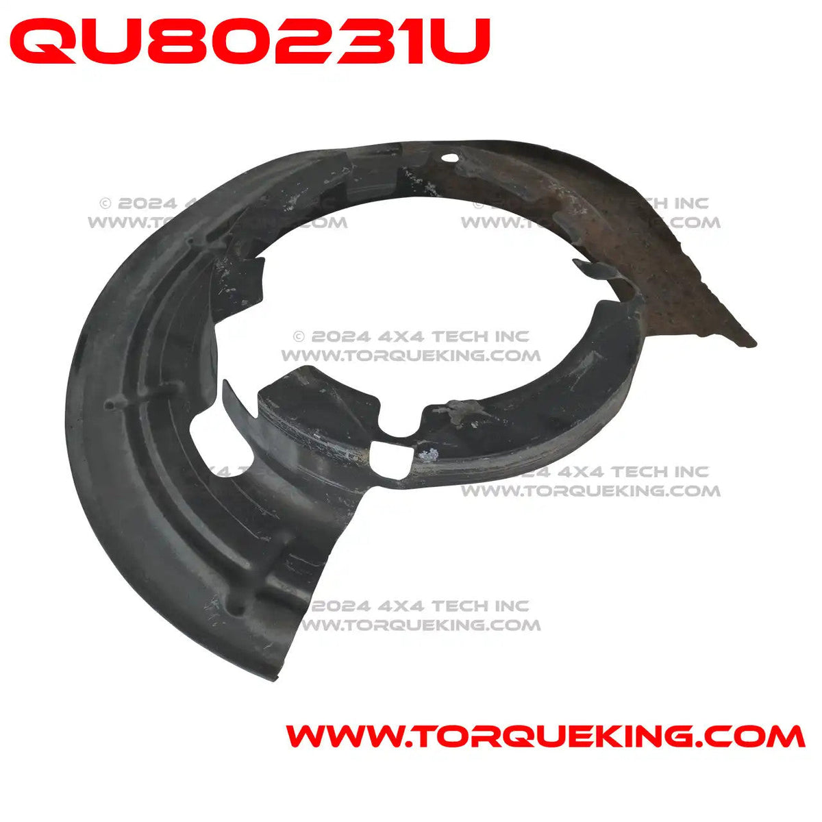 QU80231U USED 05-12 Ford Right Front Brake Shield Torque King 4x4