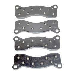 QU80288 Front Brake Pads for Dual Piston Calipers in 73-75 F250, F350 4x2 Torque King 4x4