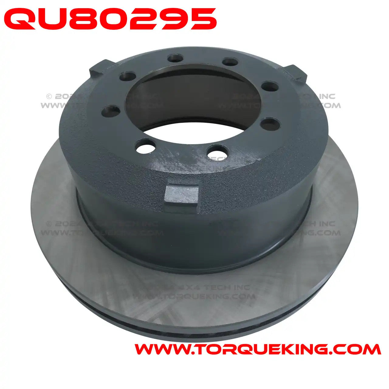 QU80295 DRW Rear Brake Rotor for 2019-up Ram 3500 Pickup with HO Cummins Torque King 4x4