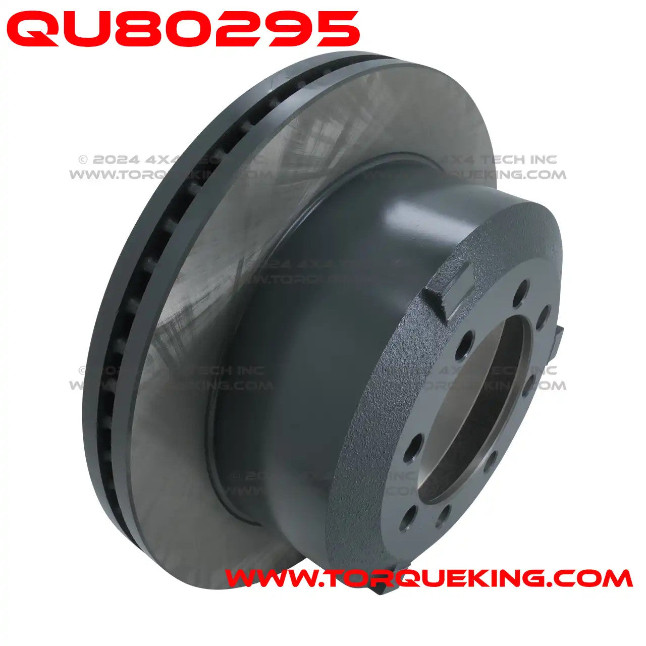 QU80295 DRW Rear Brake Rotor for 2019-up Ram 3500 Pickup with HO Cummins Torque King 4x4