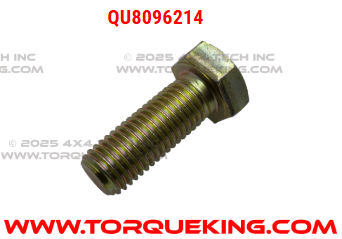 QU8096214 3/4-10 x 2 UNC Grade 8 Coarse Thread Hex Head Bolt