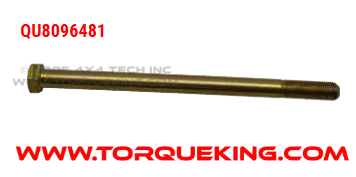 QU8096481 3/8-24 x 6 UNF Grade 8 Fine Thread Hex Head Bolt