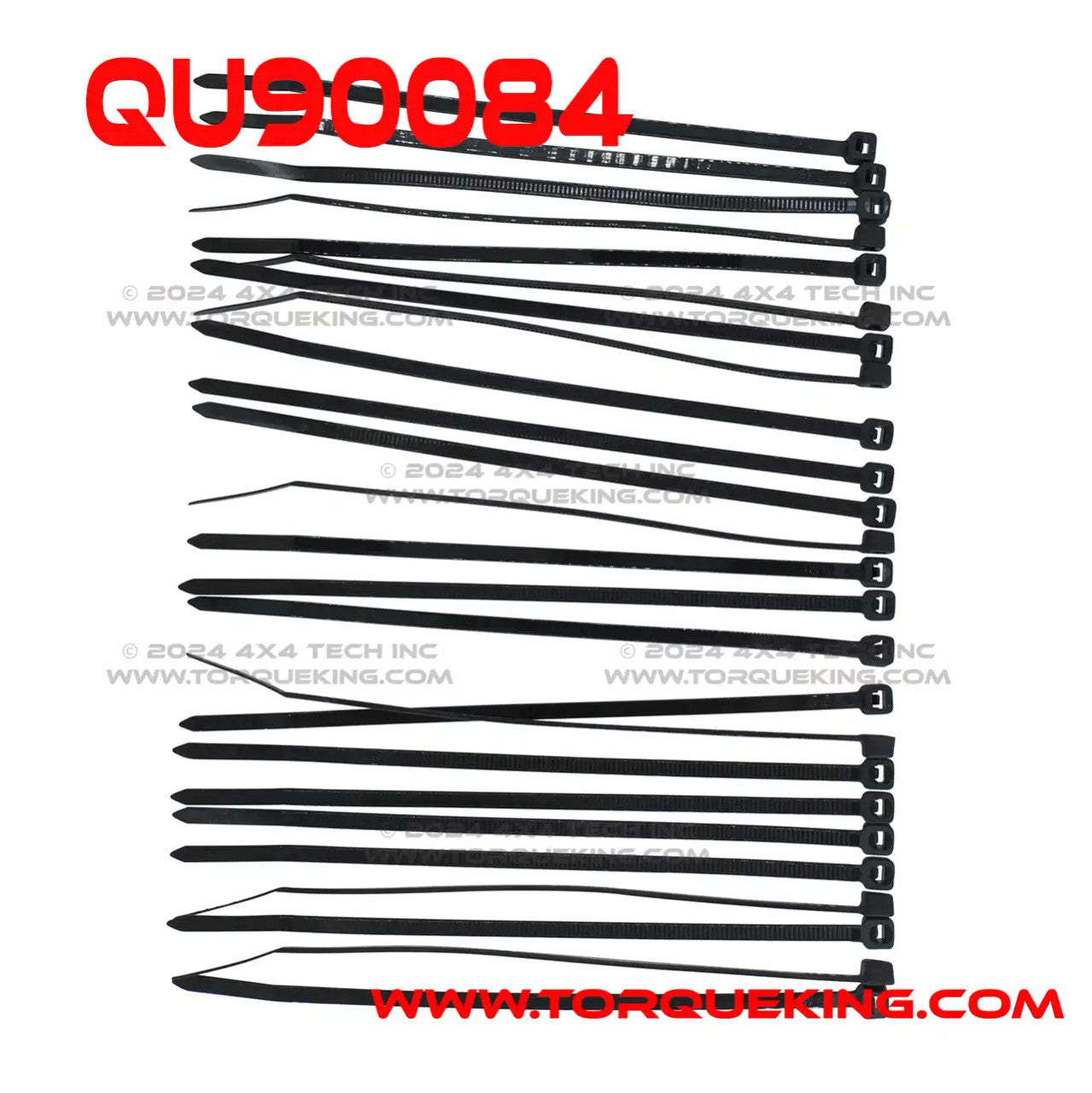 QU90084 Pack of 25 Zip Ties