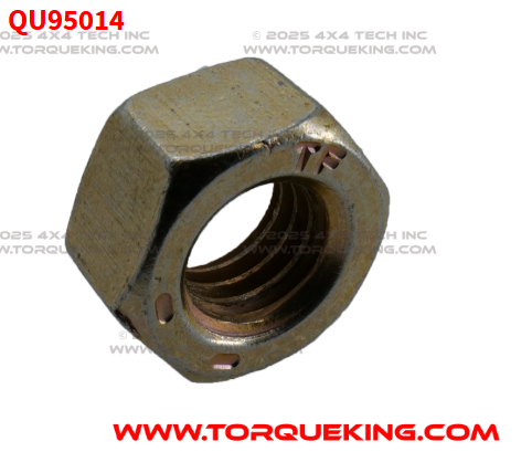 QU95014 7/16" SAE HEX NUT