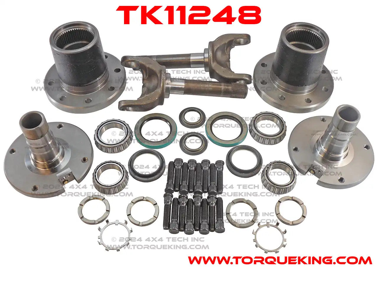 TK11248 94-99 Dynatrac Free-Spin Kit with Dynatrac DynaLoc Heavy-Duty Lock Out Hubs Torque King 4x4