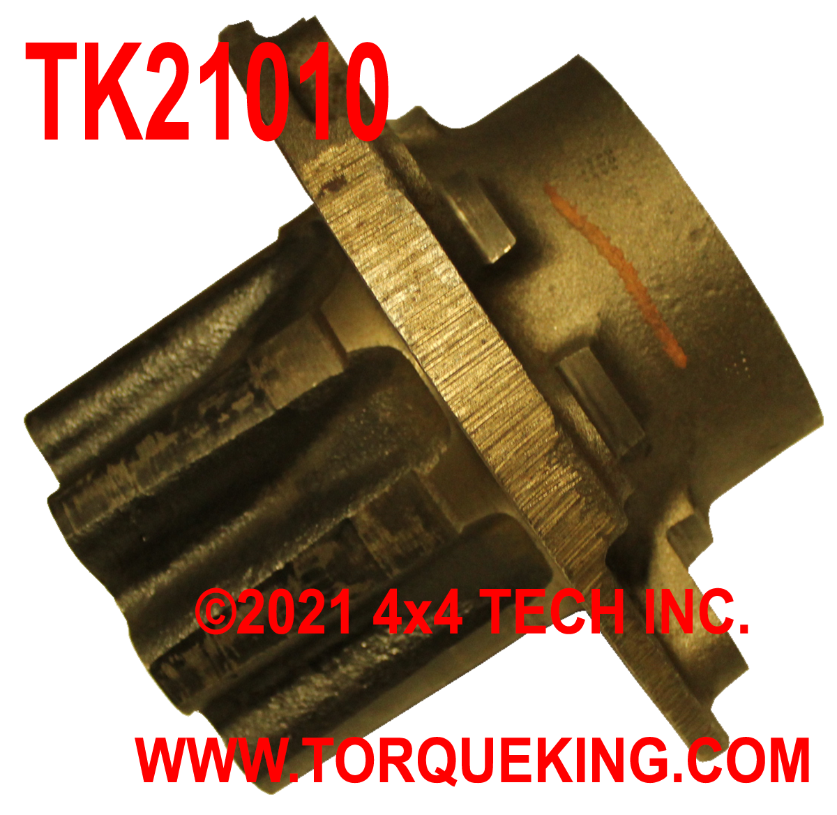 TK21010 1979-1983 F350 New DRW Rear Wheel Hub with Bearing Cups Torque King 4x4