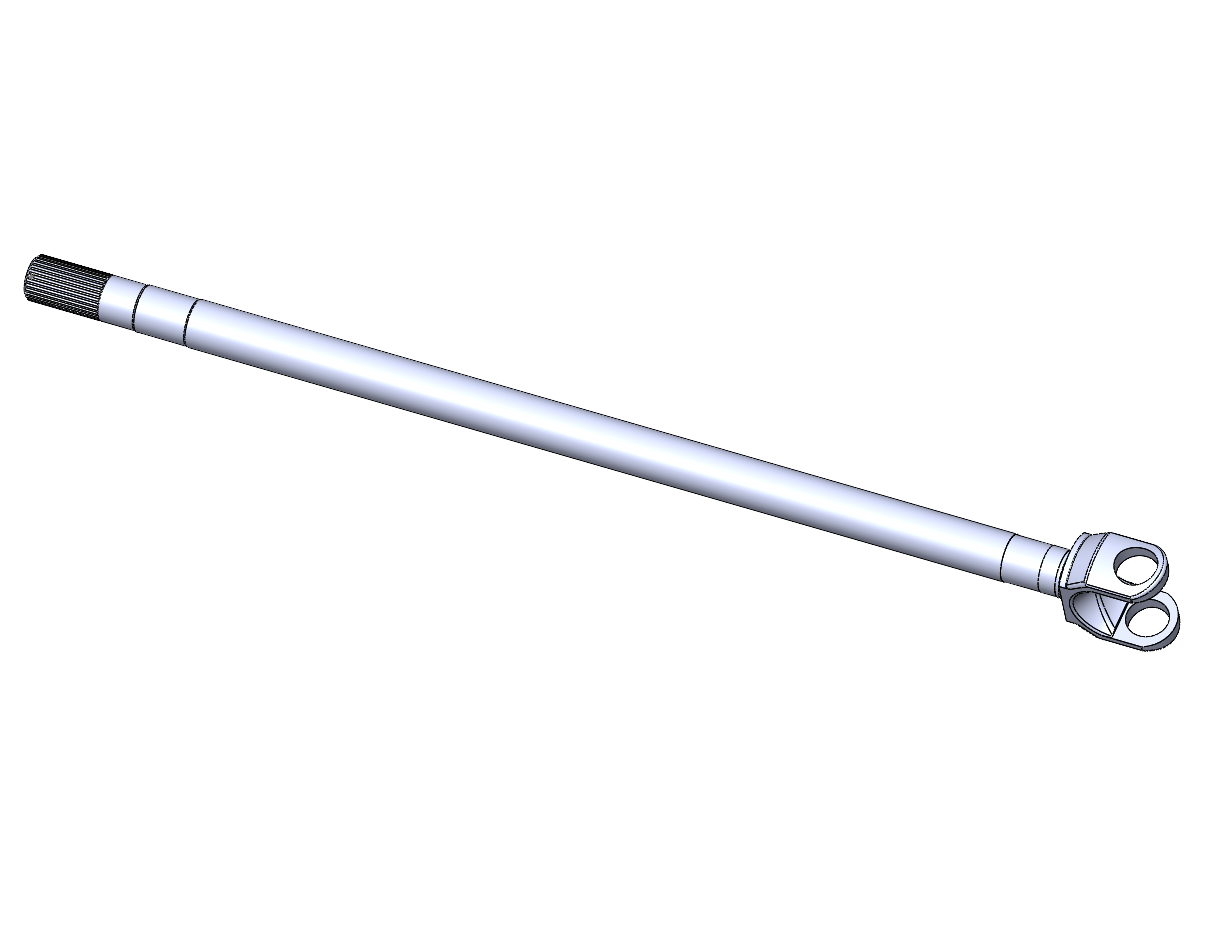 TK21247 1976-1977 Ford F250 Crew Cab Right D60 Chromoly Inner Axle Shaft Torque King 4x4