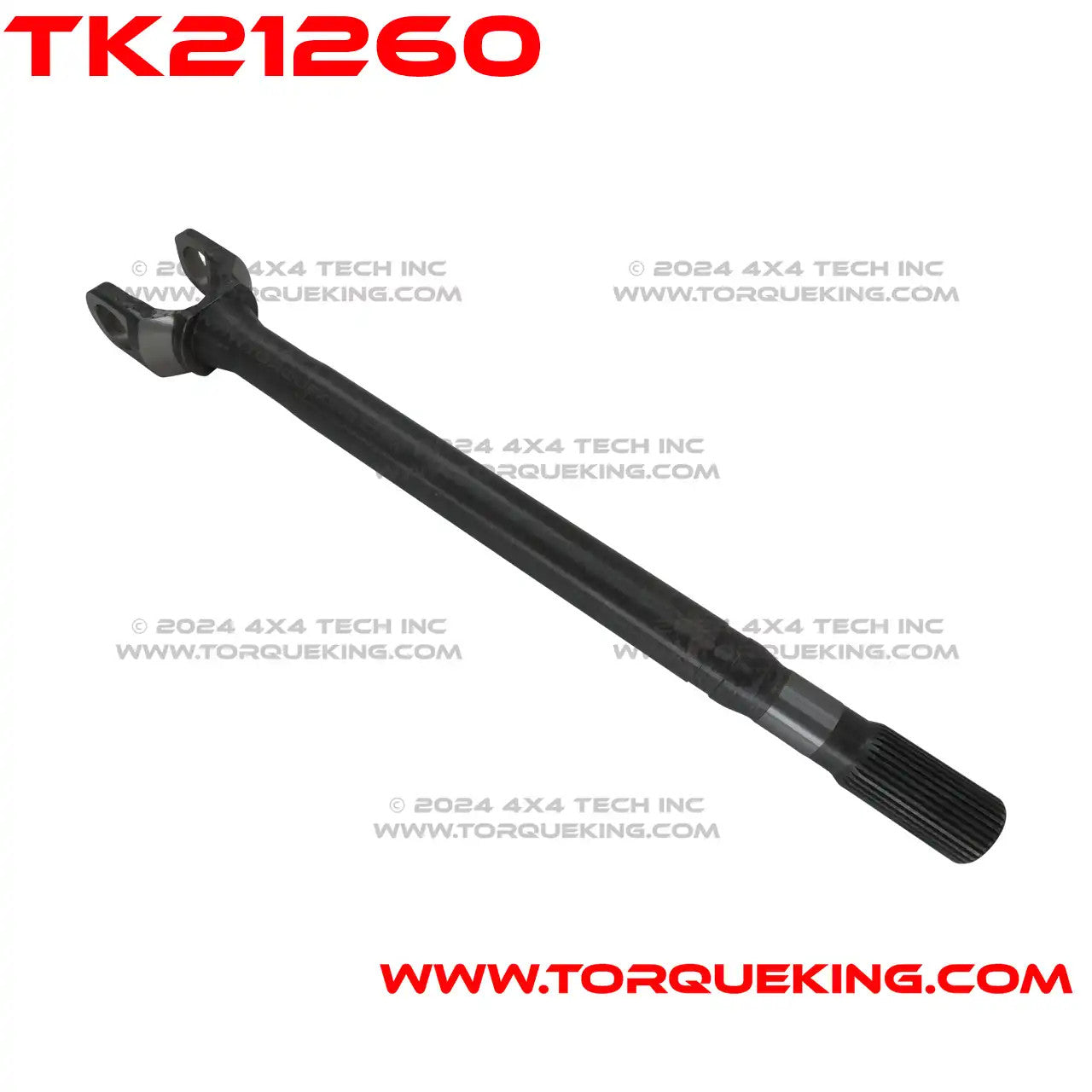 TK21260 Chrome-Moly Right Inner Axle Shaft for 1990-1997 Ford Dana 35IFS Torque King 4x4