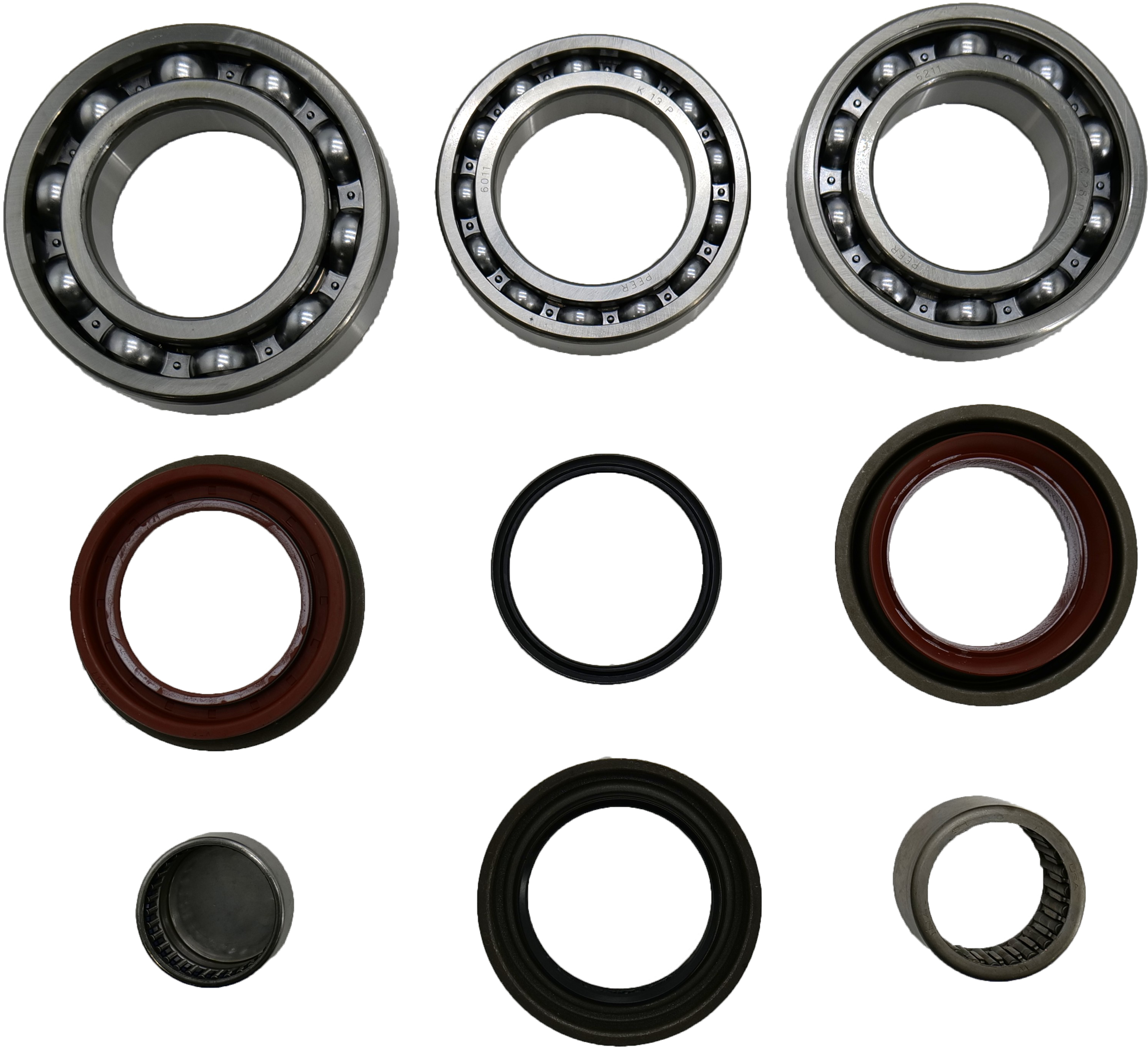 TK2559 Basic Bearing & Seal Kit for 2011-2016 NV271F, Fixed Yoke, 5-Speeds