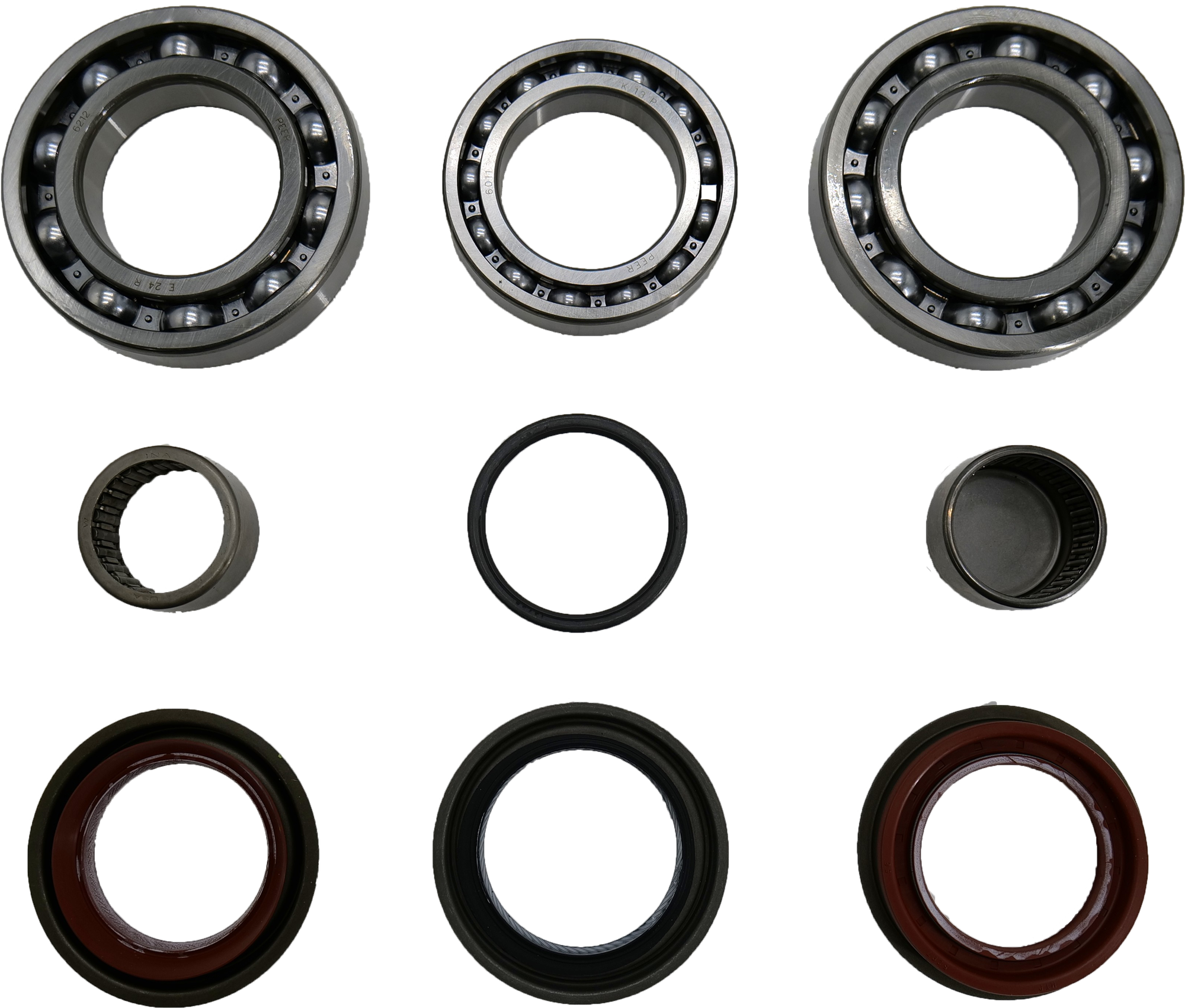 TK2560 Basic Bearing & Seal Kit for 2011-2016 NV271F, Fixed Yoke, 6-Speeds Torque King 4x4