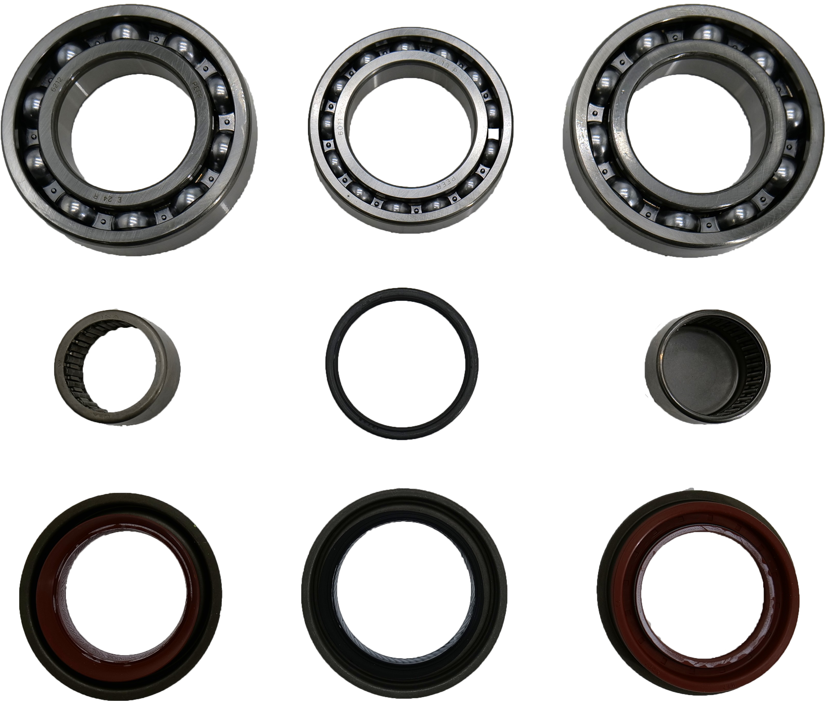 TK2560 Basic Bearing & Seal Kit for 2011-2016 NV271F, Fixed Yoke, 6-Speeds