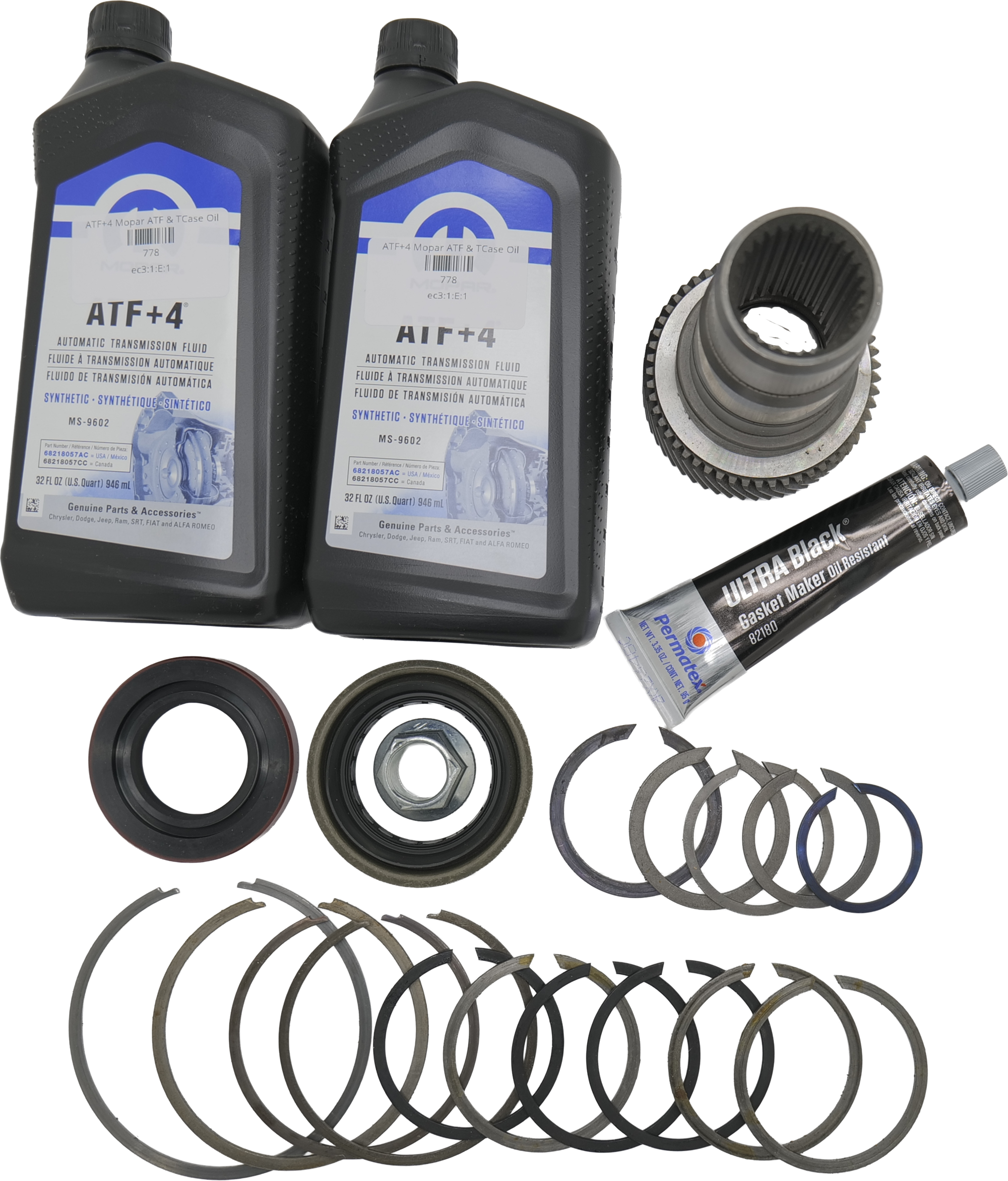 TK2564 23-Spline LD to 29-Spline HD Input Shaft Swap for New 23-Spline Transfer Case Assemblies Torque King 4x4