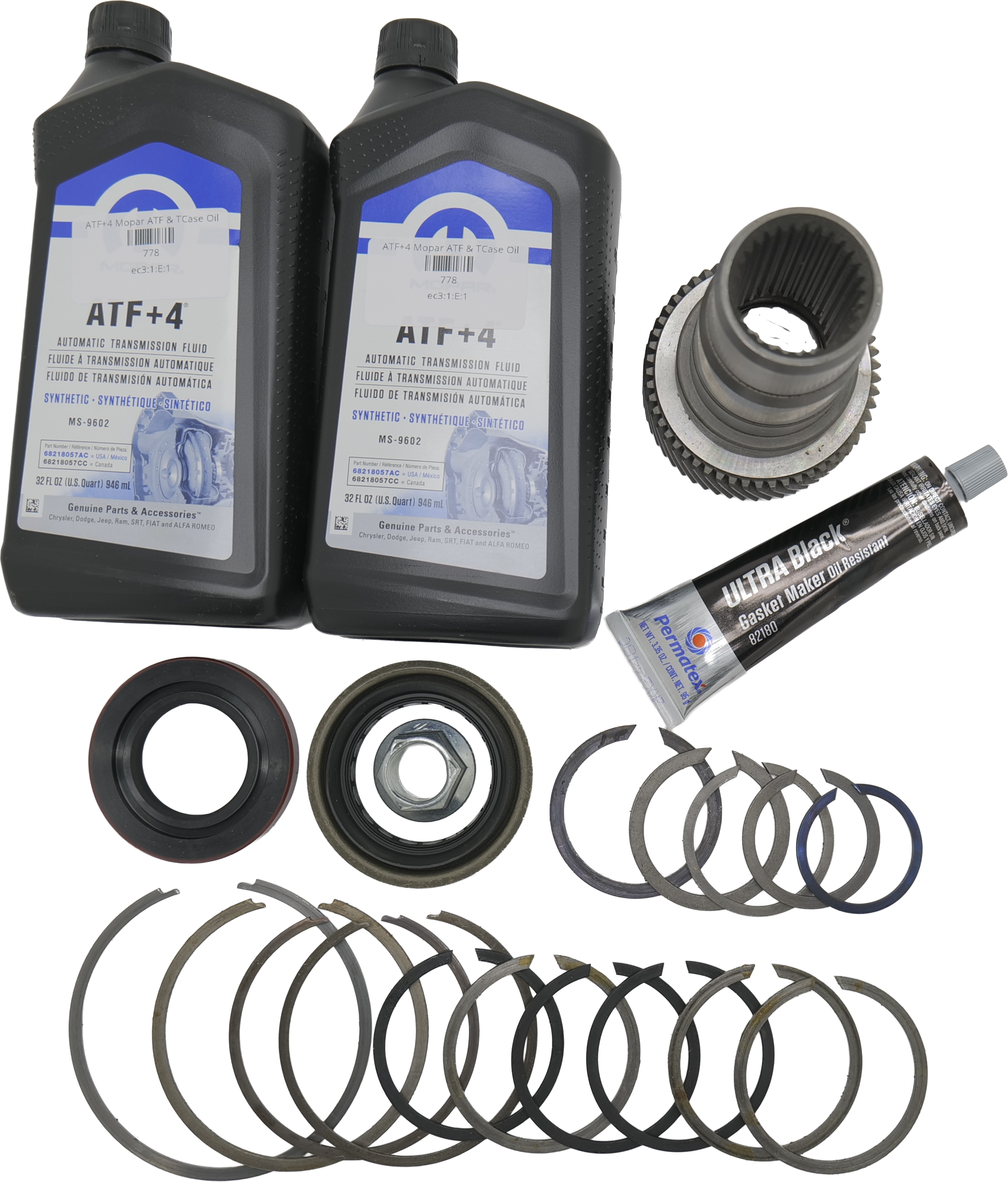 TK2564 23-Spline LD to 29-Spline HD Input Shaft Swap for New 23-Spline Transfer Case Assemblies Torque King 4x4