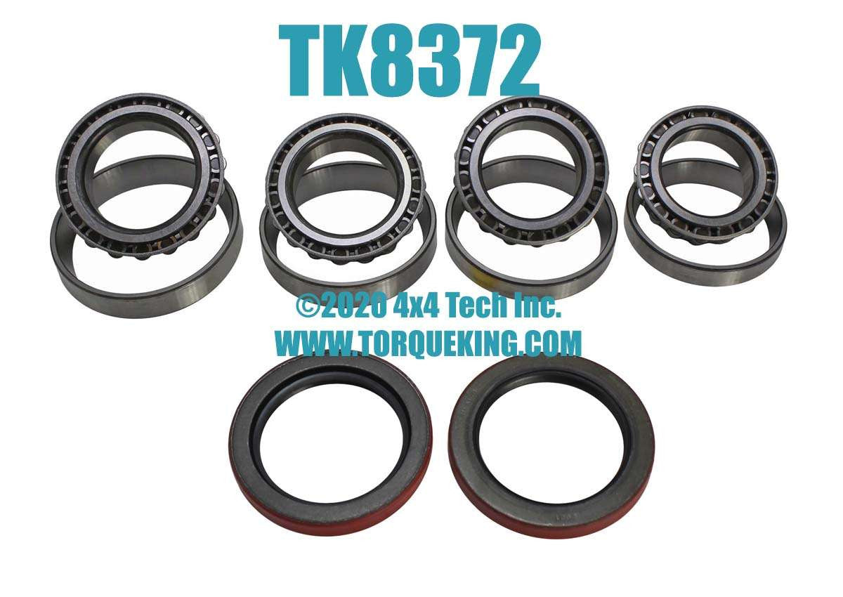 TK8372 Torque KingÂ® Rear Wheel Bearing & Seal Kit for GM HO52 & HO72 Axles Torque King 4x4