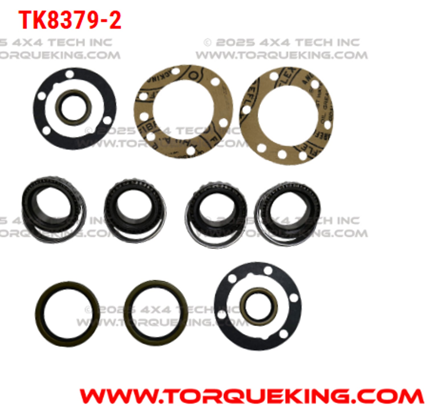 TK8379-2 Roxor Full Float On-The-Rox Rear Wheel Bearing & Seal Kit