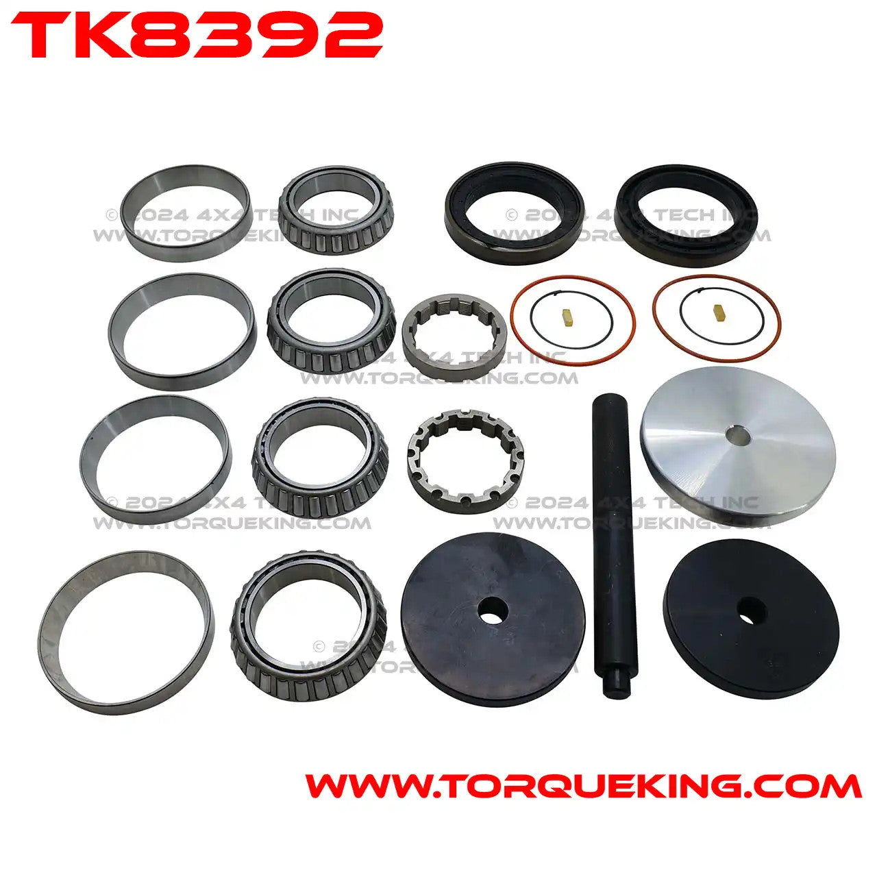 TK8392 DRW Rear Wheel Bearing & Seal Kit with Tools for 2019-up Ram 3500 Pickup HO Torque King 4x4